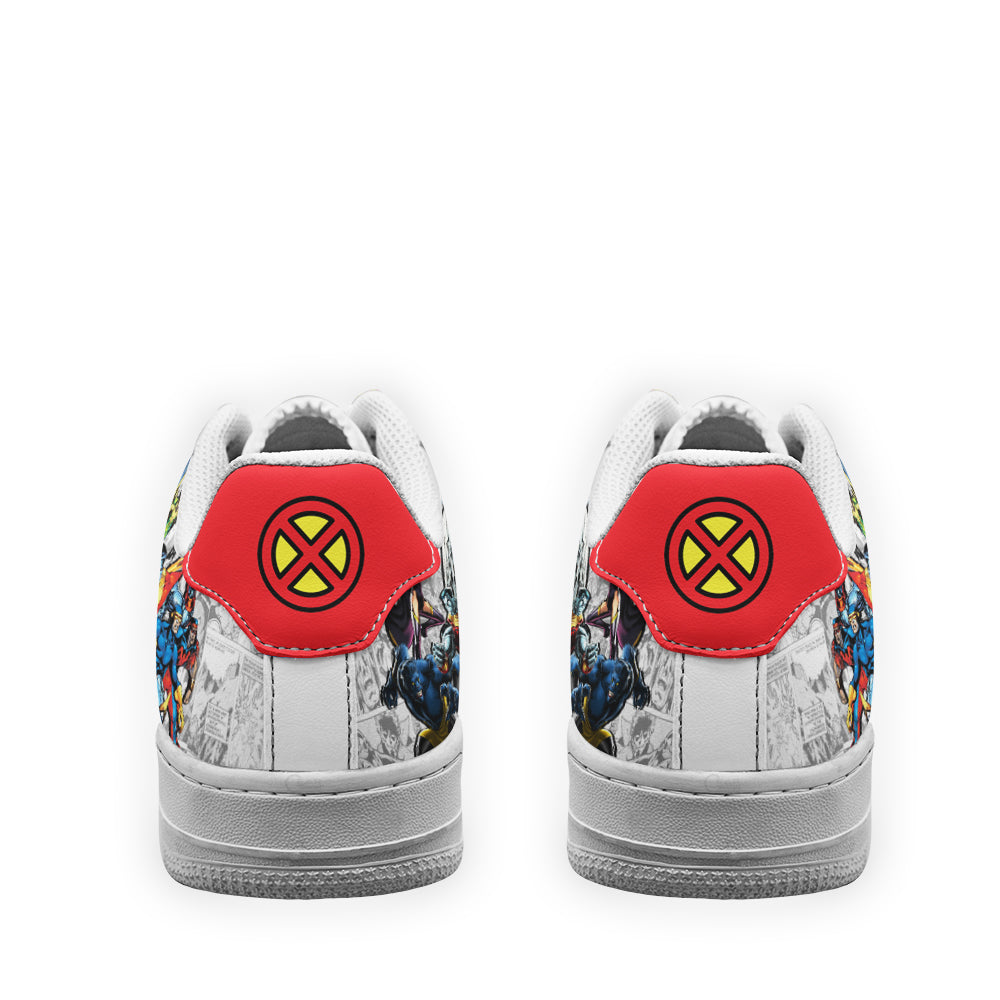 X-Men Air Sneakers Custom Superhero Comic Shoes- Cuztomshoes