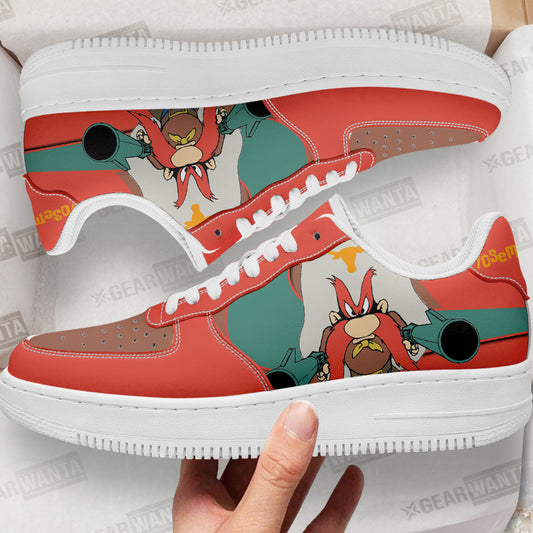 Yosemite Sam Custom Cartoon Air Sneakers LT1310- Cuztomshoes