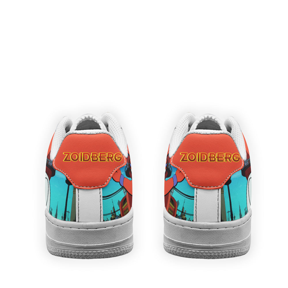 Zoidberg Futurama Custom Air Sneakers QD12- Cuztomshoes