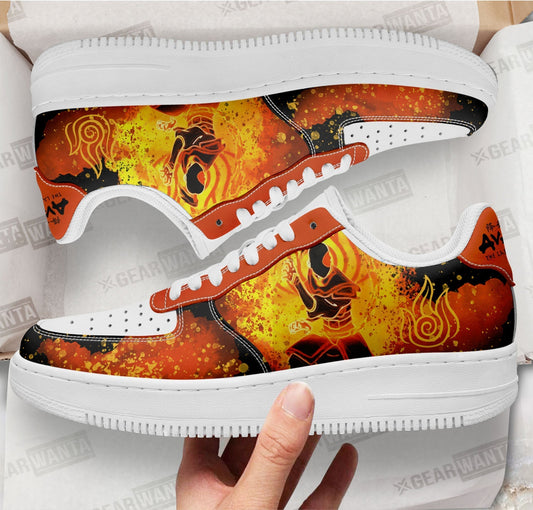 Zuko Fire Nation Air Sneakers Custom Avatar The Last Airbender Shoes- Cuztomshoes